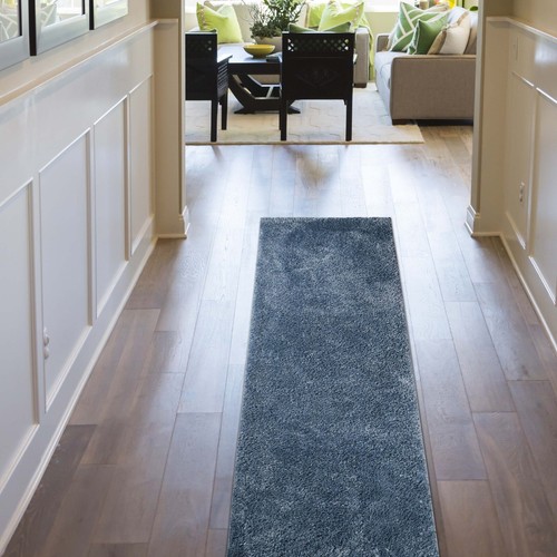 Berlin Solid Shag Rug Runner Living Room Bedroom 4x6 5x8 8x10 Large Area Rugs - Picture 23 of 73