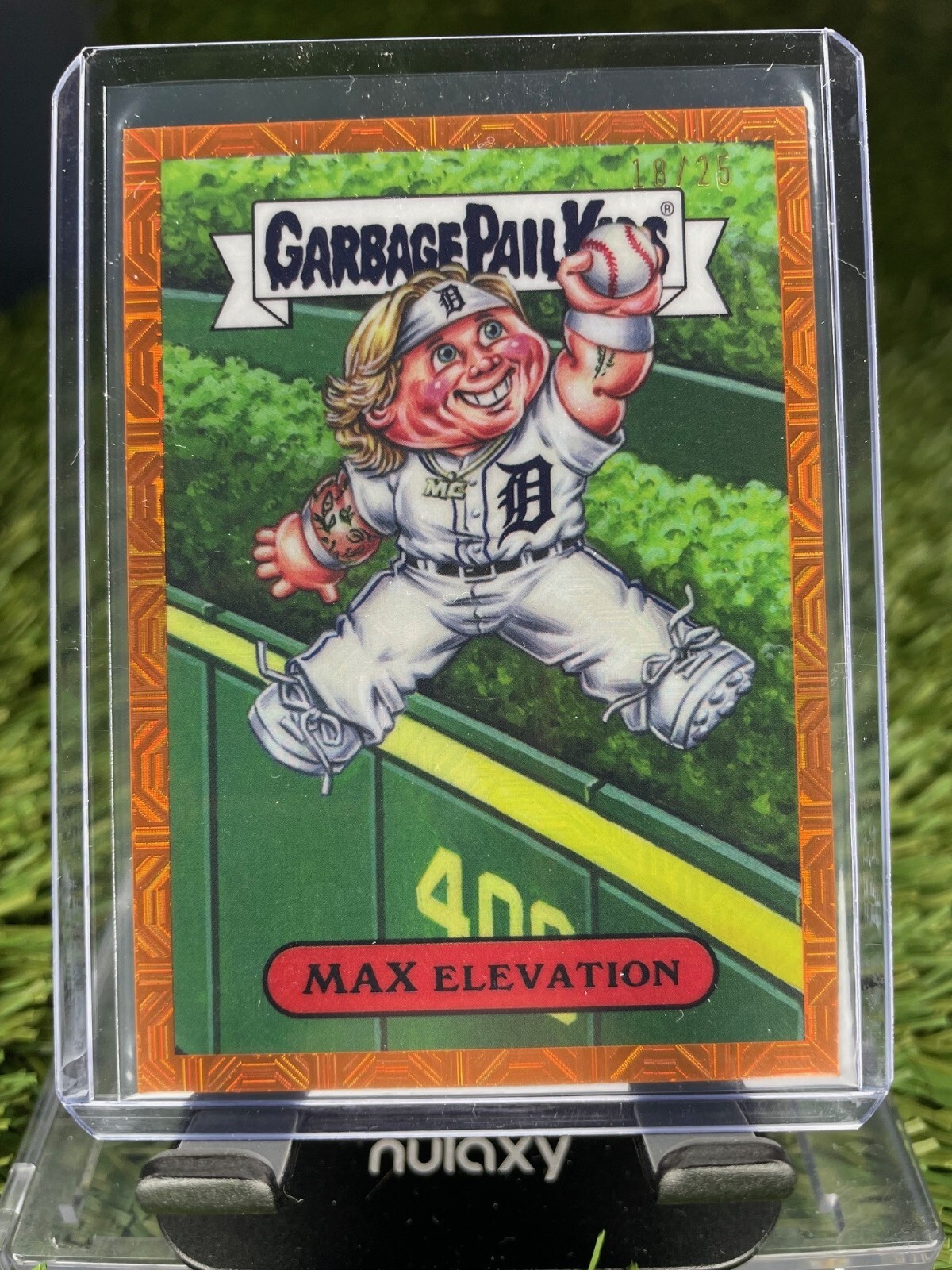 2024 Bowman Chrome Mega Box MAX “ELEVATION” CLARK Garbage Pail Kids Orange /25