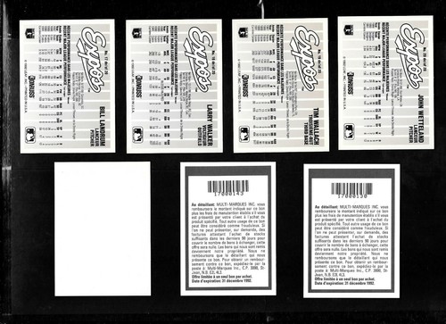 1992 DURIVAGE 2003 DONRUSS MONTREAL EXPOS STADIUM GIVEAWAY 2004 JERSEY SEE LIST - Picture 88 of 101