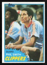 1981 Topps #W93 Phil Smith Excellent