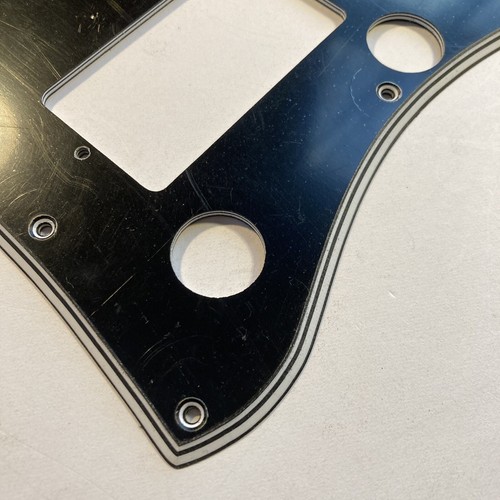 5 Ply Black/White WIDE BEVEL Batwing Pickguard for Gibson SG HP High Performance - Picture 4 of 7