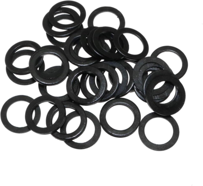 #ad 50Pcs Black Skateboard Speed Hardware Washer Scooter Axle Speed Washer Long Plat $13.40