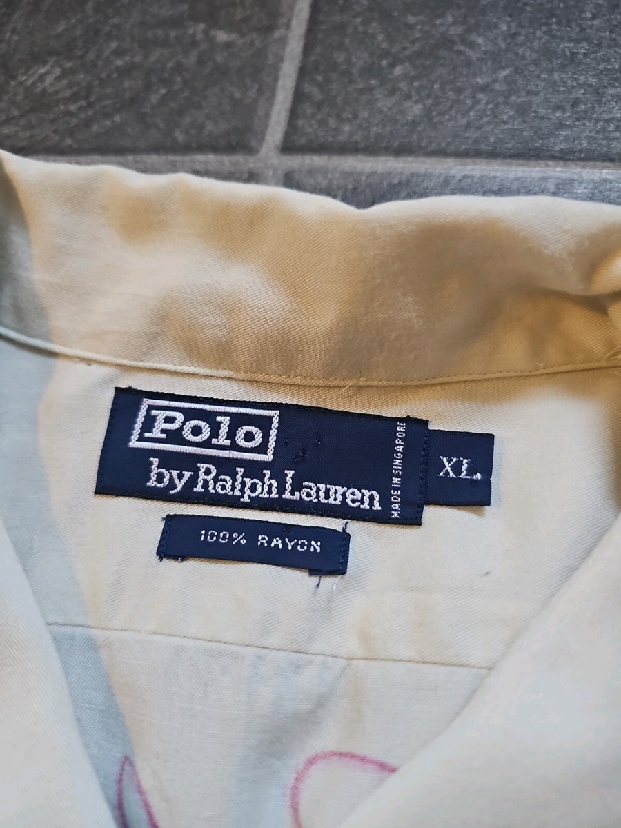 instincts 様 90〜’s Ralph Lauren rayon 90s Polo Ralph Lauren Shirt RAYON / M | yowakeup