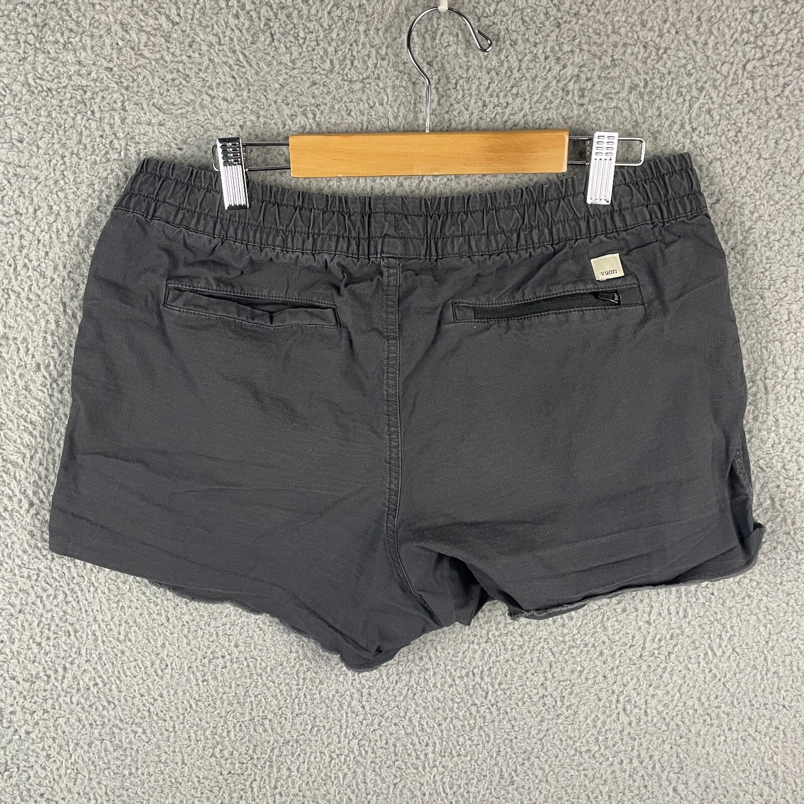 vuori ripstop cut off pockets drawstring outdoor shorts