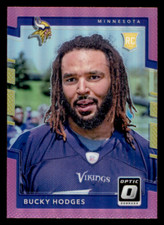2017 Donruss Optic Bucky Hodges  Pink  #107 Minnesota Vikings