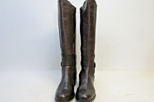 Corso Como Womens Size 7 M Brown Leather Zip 15" Shaft Knee High Boots - Picture 5 of 11