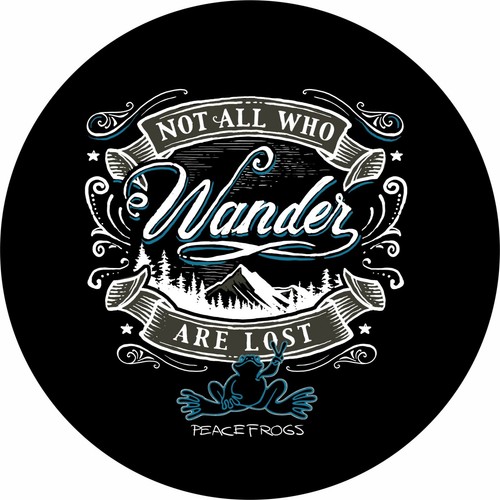 Peace Frog Love Smile Nature Surfing Beach Rose Flower Spare Tire Cover designs - Picture 10 of 14