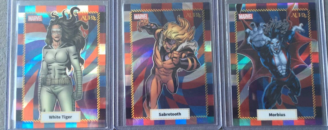 White Tiger Sabretooth Morbius 2025 Kakawow Aura Marvel Check /75 Lots