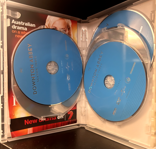 Downton Abbey : Season 3 (DVD, 2013) GC. Pre-owned. R2,4+5. - Picture 4 of 5
