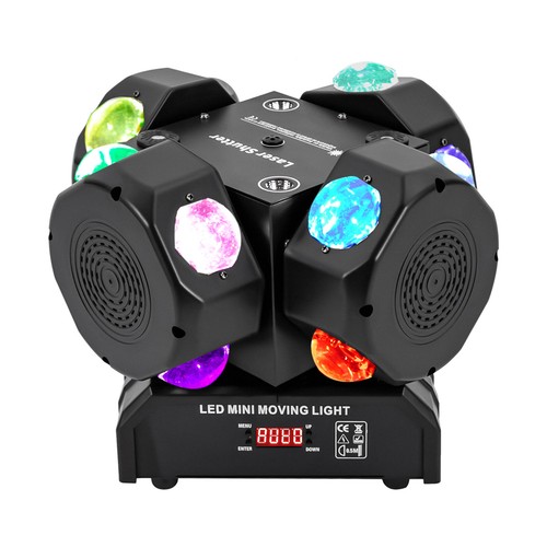 DJ Light Rotating Strobe Light Stage Lighting Effects Party Lamp DMX 512 200W - Picture 7 of 24