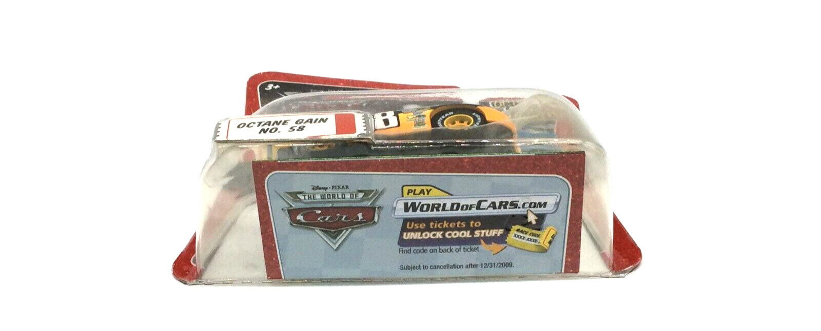 Disney/ Pixar Cars World Of Cars #58 OCTANE GAIN SYNTHETIC RUBBER TIRES Diecast - Picture 4 of 8