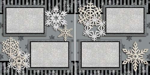 HAPPIEST OF HOLIDAYS - Scrapbook Layout Set - Picture 4 of 6