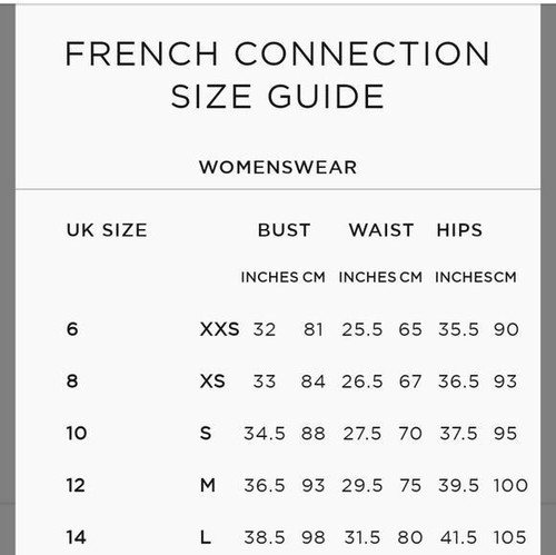 French Connection Womens Whisper Strapless Dress Summer White Size 10 Defected - Picture 5 of 5