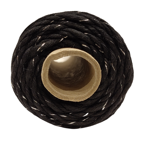 Premium Recycled Super Soft Cotton Yarn 3mm Macrame Crochet Craft Cord - Picture 95 of 115