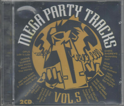 Mega Party Tracks Vol. 5 Doppel CD NEU Donna Summer Sam The Sham Klaus Lage