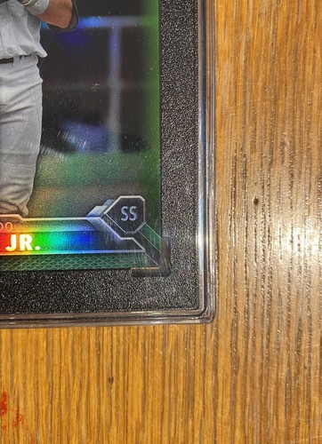 2016 Bowman Chrome BCP17 Fernando Tatis Jr rifrattore verde #/99 SGC 10 1a scheda - Foto 4 di 6