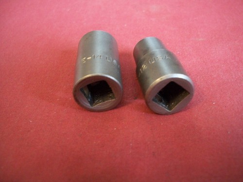 2 Torx Magnetic 3/8" dr. Sockets #s E-14 & E-12, NOS - Picture 2 of 2