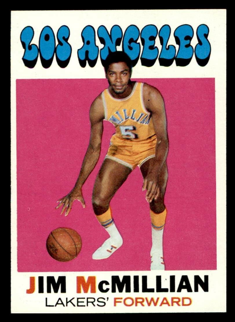 1971 Topps Basketball #41 Jim McMillian NM/MT *d2