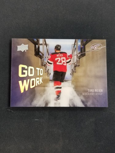 2024-25 UPPER DECK ICE TIMO MEIER GO TO WORK #GTW-12 DEVILS