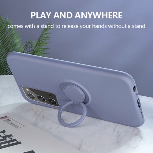 Hülle für Samsung S25 S20FE S24 S23 Ultra S21 S22 Plus Flüssig Silikon Ring Cover - Bild 4 von 21