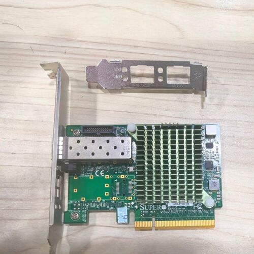 Supermicro AOC-STGN-I1S Single Port 10GbE Ethernet Adapter SFP Network Card - Picture 2 of 4