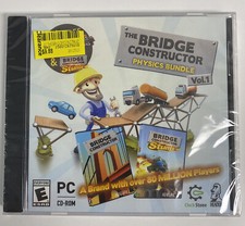 The Bridge Constructor Physics Bundle PC Game Vol. 1 Windows 10/8/7  New Sealed