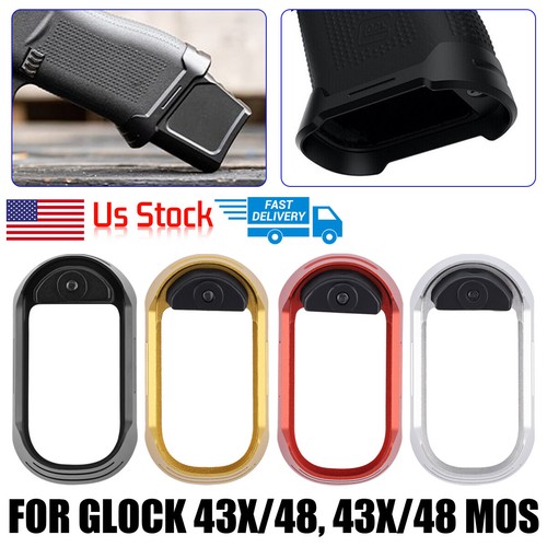 TOP!New Anodized Aluminum Flared Magwell For Glock 43X 48 G43X G48 - Picture 5 of 20