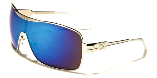 LUNETTES DE SOLEIL MASQUE GRANDES VERRES MIROIR OVERSIZE KNM3728-CM - Imagen 5 de 8