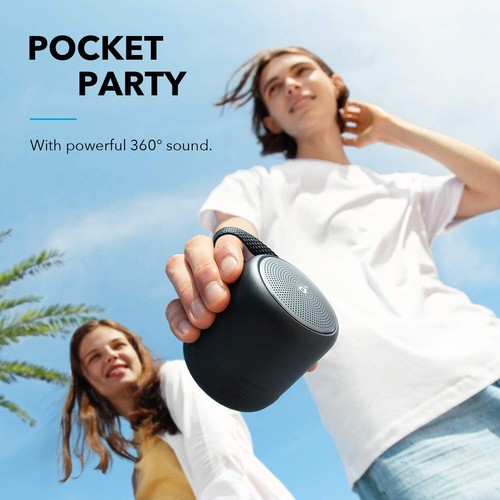 Anker Soundcore Mini 3 Bluetooth Speaker USB-C BassUp and PartyCast Technology - Picture 3 of 8