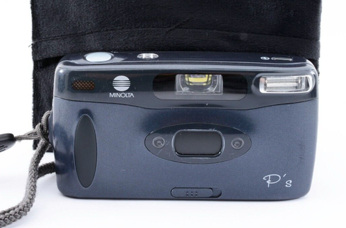 [Neuwertig] MINOLTA P's Panorama Point & Shoot analoge Kleinbildkamera grau - Bild 3 von 24