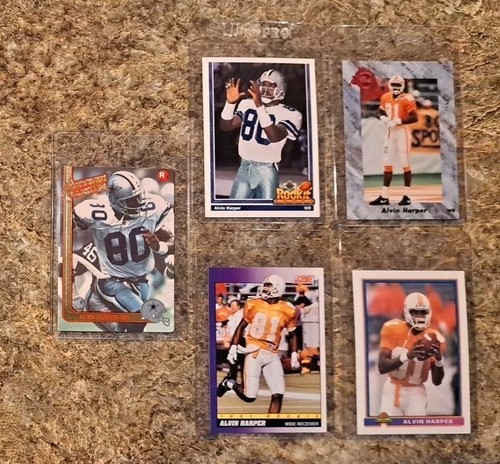 (5) Alvin Harper 1991 Score Rookie Card RC Upper Bowman Action Classic Cowboys - Bild 1 von 11