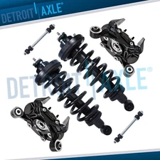 Rear Steering Knuckles Hubs Struts Spring Sway Bars Kit for Explorer Mountaineer