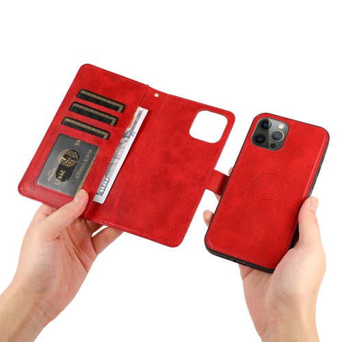 Magnetic Leather Removable Wallet Case For iPhone 16 15 14 13 12 11 Pro Max 8 7 - Picture 70 of 84