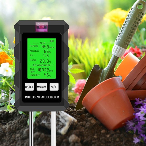 6 in 1 Temperature Humidity Tester Pricise Soil Tester for Outdoor & Indoor Use - Picture 4 of 12