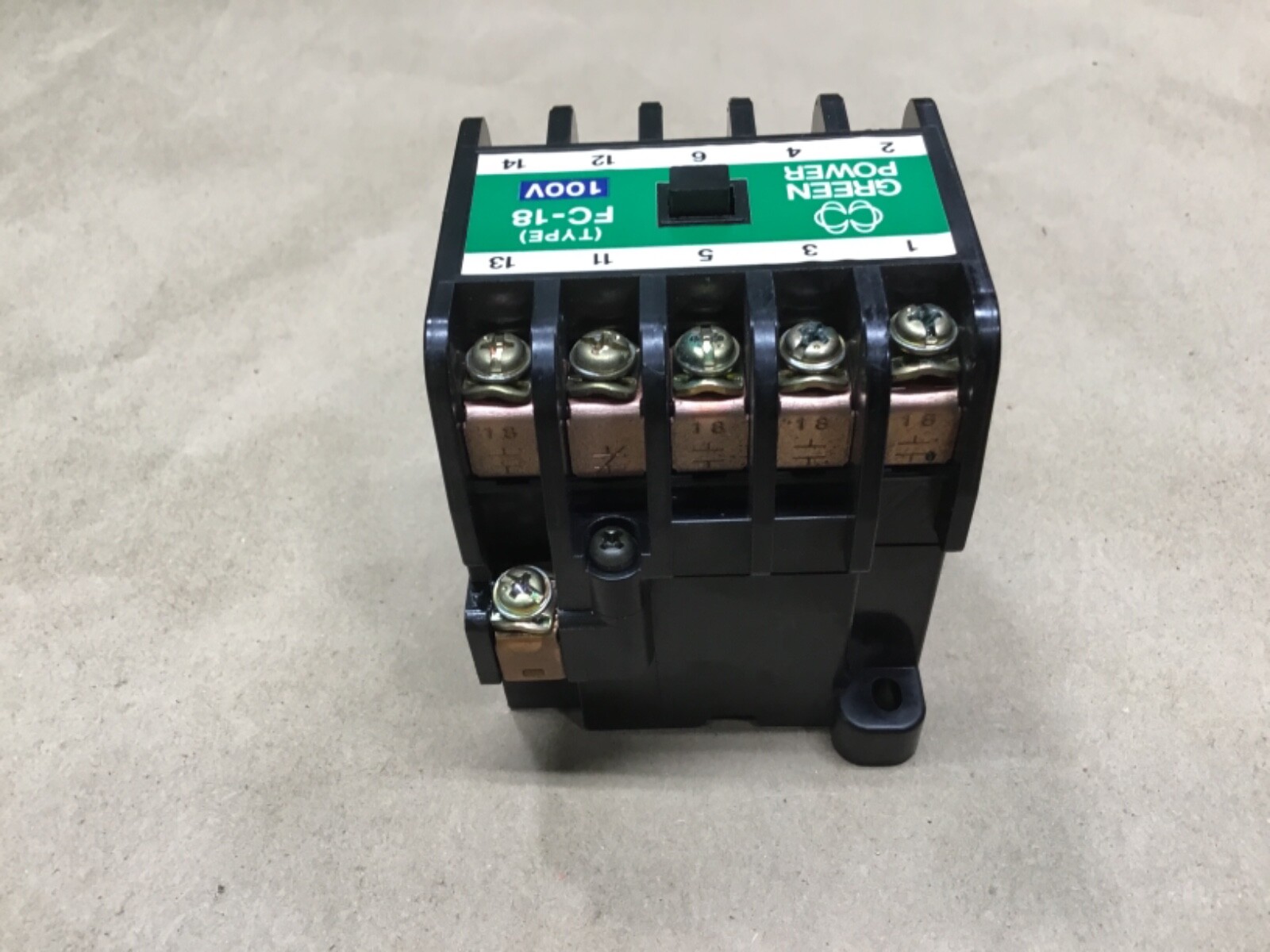 MATSUSHITA CONTACTOR UNIT FC-18NZ 4A0B BMF61809 AC 100V CNC FC-18N EACH 1