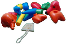 Tuppertoys Tupperware Zoo it Yourself 1960s era toy plastic animals