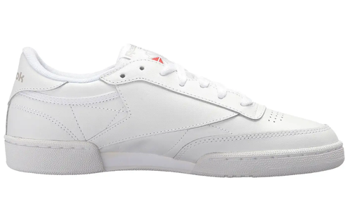 Scarpa Sneaker Uomo Reebok Club C85 100000154 Colore Bianco/Grigio Nuova - Foto 4 di 8