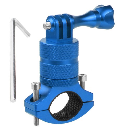 Aluminum Bicycle Clip Adapter Camera Stand Motorcycle Mount for GoPro 8 7 SJCam - Picture 6 of 16