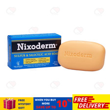 1 Packs of NIXODERM Sulfur  Salicylic Acid Soap 100g - Acne/Common Skin Problem