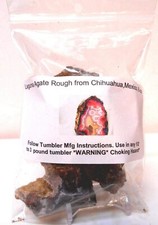 Rockhound's First Choice Rock Tumbler Gem Refill Kit Mexican Laguna Agate Rough
