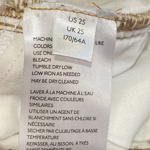 Free People High Waisted Denim Jeggings Jeans 25 Snakeskin Raw Hem Brown NEW - Picture 10 of 10