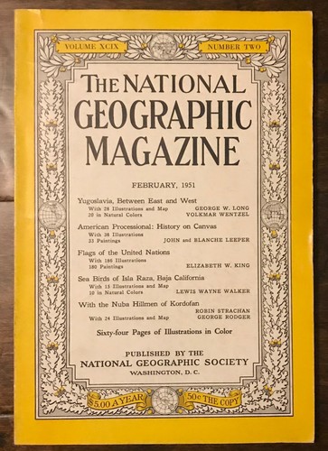 National Geographic 1951's Various Month-PICK 1 Jan Feb Mar May July Aug Oct Dec - Imagen 6 de 35