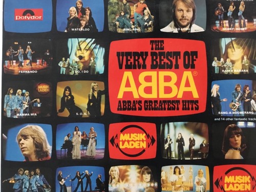 ABBA: THE VERY BEST OF ABBA ABBA'S GREATEST HITS M- 2 vinyl LPs GERMAN PRESS - Picture 1 of 12