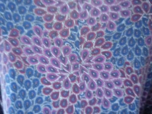 BOOHOO Ladies Size 12 Blue Pink Red Multi Paisley Hanky Hem Jersey Tunic Dress - Picture 2 of 12