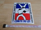 Sticker Federation French Judo Suit And Jiu Jitsu Kendo - Committee of The Lot