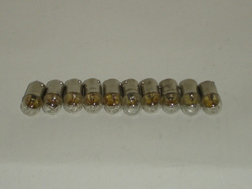 6 voltios 4 vatios MCC Ba9s clásico coche lateral tablero trasero lámpara bombilla 293 (caja de 10) - Imagen 2 de 5