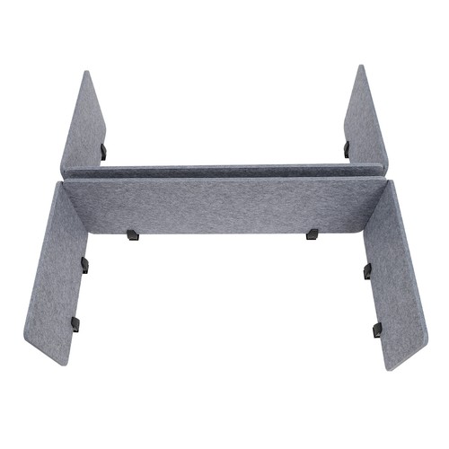 Desk Shield Desk Divider Panel Office Desktop Partition Privacy Screen Mounted - Picture 4 of 18