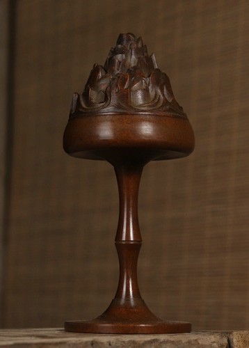 7" China Bronze Dynasty Mountain Hill 博山炉 Palace Incense Burner Censer Collected - Picture 1 of 9