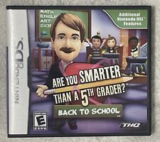 (Nintendo DS) Are You Smarter Than a 5th Grader-Back to School Complete & Tested