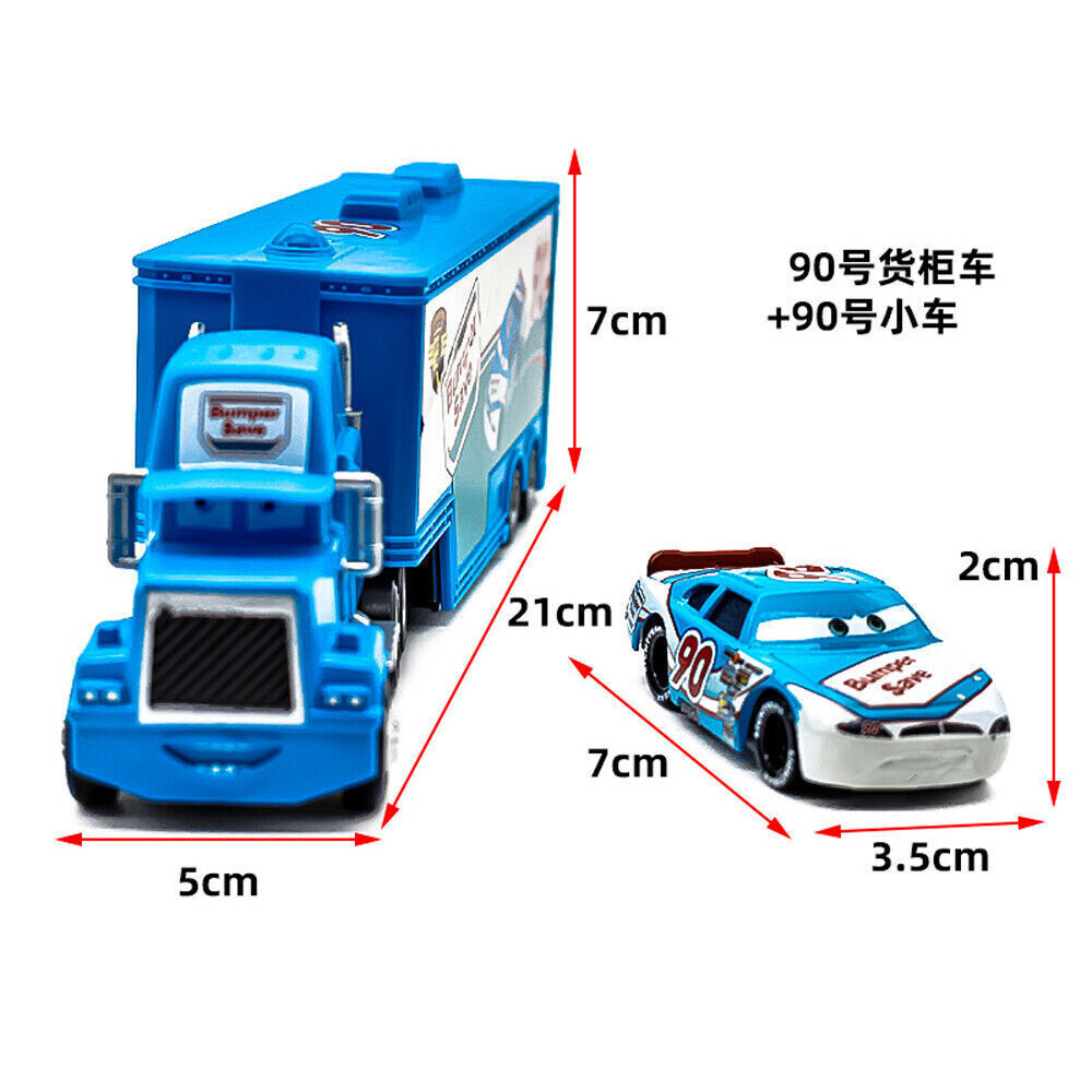 1:55 Diecast Model Car Toy Kids Xmas Gift McQueen Disney Pixar Cars Lightning - Picture 278 of 287